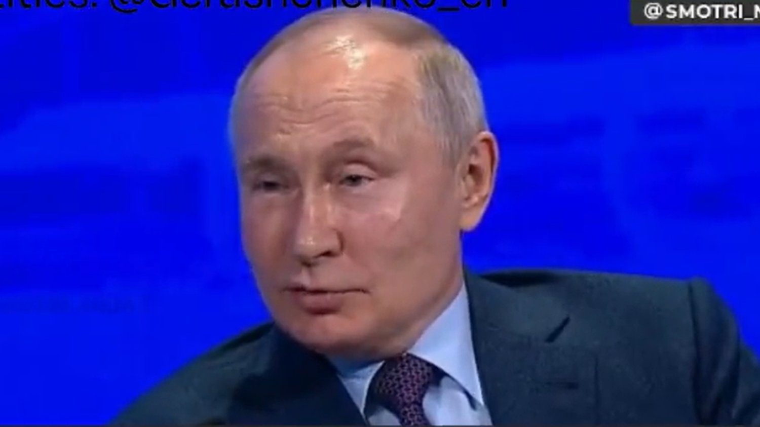 Władimir Putin na nowym nagraniu