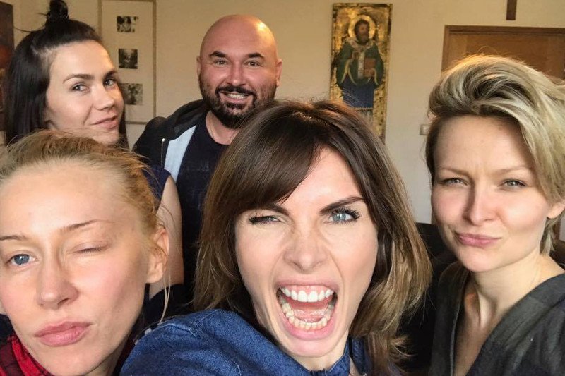 Główne bohaterki nowego filmu Vegi - Bołądź, Warnke, Dygant i Żukowska.