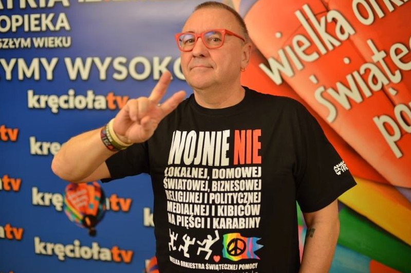 Jerzy Owsiak znany jest ze swoich pacyfistycznych poglądów.