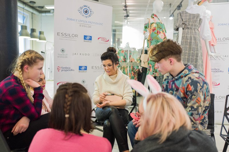 Kasia Cichopek, Karolina Malinowska i Lidia Kalita pomogły dzieciom Zobaczyć Lepszą Przyszłość.