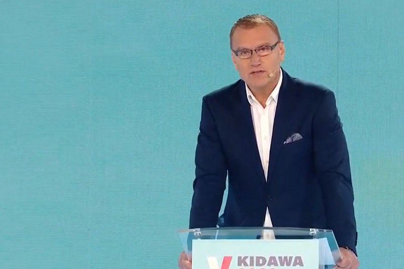 Ojciec Igora Stachowiaka przemawiał na konwencji Małgorzaty Kidawy-Błońskiej.