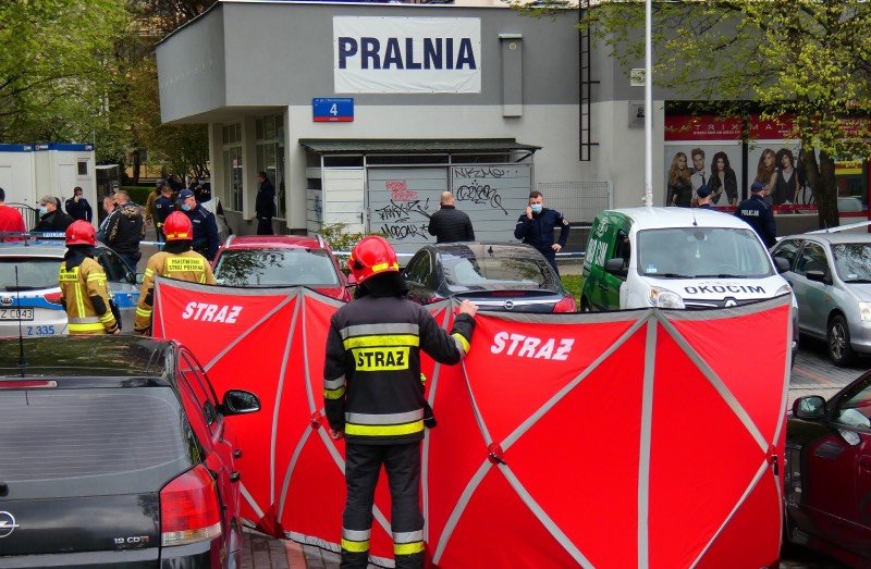 Do tragicznej awantury doszło w piątek po południu. Nowe fakty ws. zbrodni w pralni na Gocławiu.