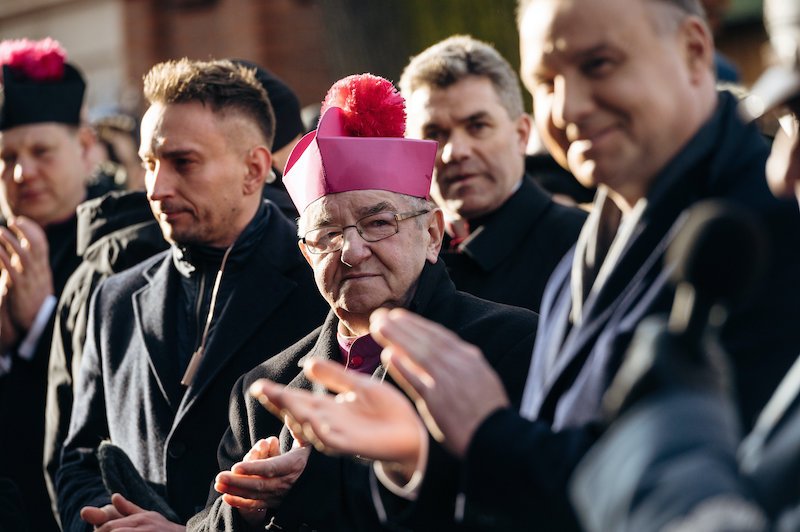 Abp Sławoj Leszek Głódź na uroczystościach 100. rocznicy zaślubin Polski z morzem (10.02.2020).