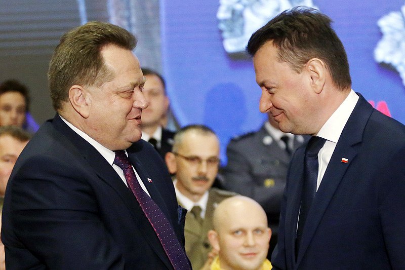 Jarosław Zieliński ostro odpowiada aktorce Joannie Szczepkowskiej i broni swojego szefa ministra spraw wewnętrznych i administracji Mariusza Błaszczaka.