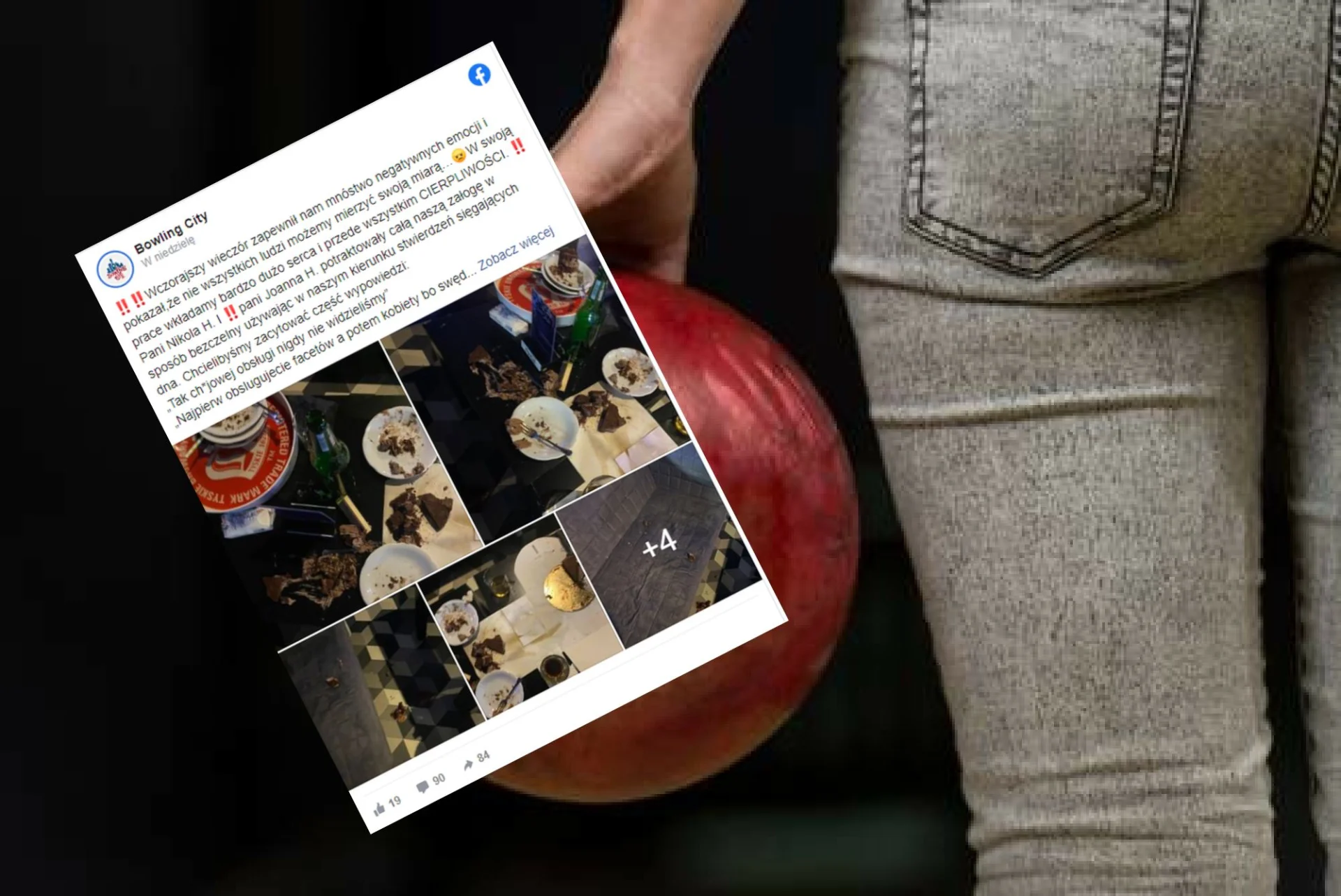 Skandaliczne zachowanie klientek kręgielni w Gorzowie Wielkopolskim.