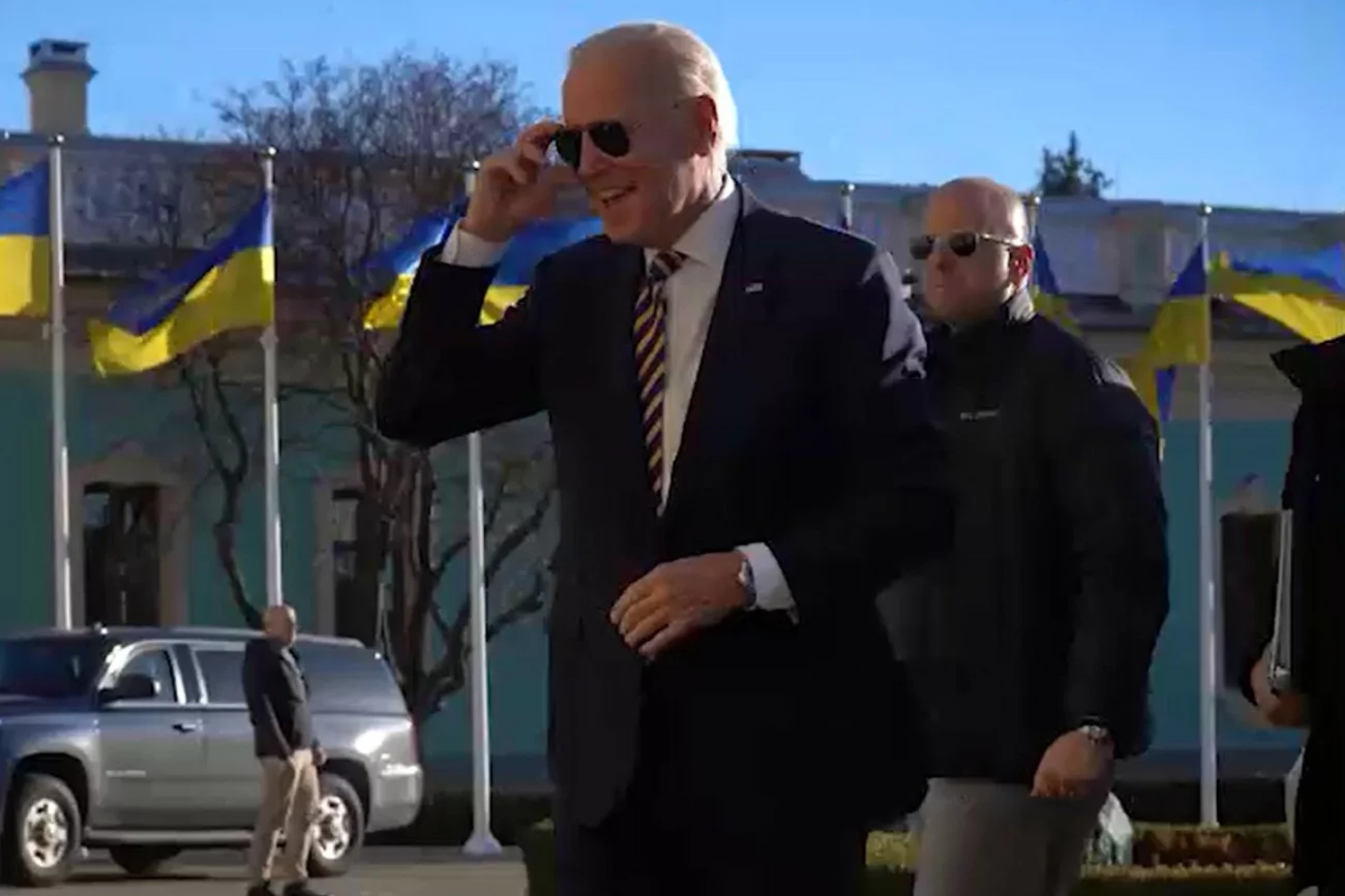 Joe Biden wyjechał już z Kijowa. Kolejny przystanek podróży: Polska
