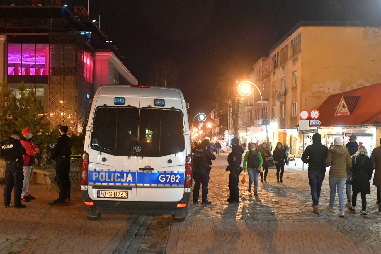 Policja na Krupówkach