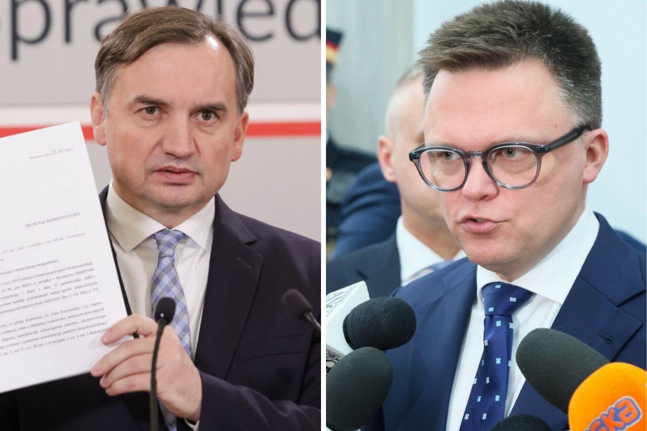 Zbigniew Ziobro i Szymon Hołownia