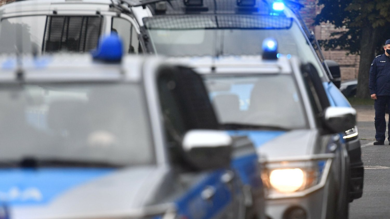 Trwa pościg za kierowcą mustanga w Katowicach. Słychać było strzały.