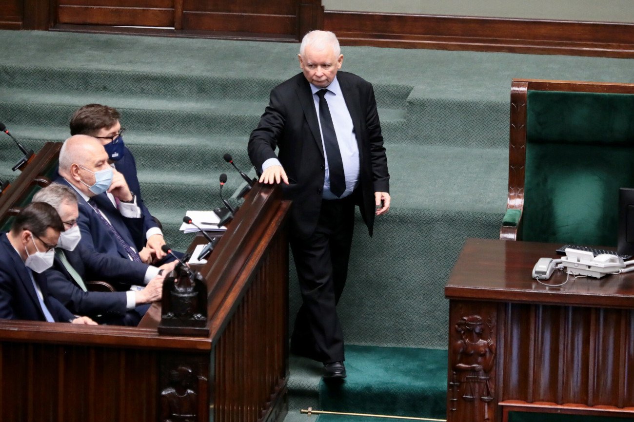 Jarosław Kaczyński odpowiedział na pytanie o TVN.