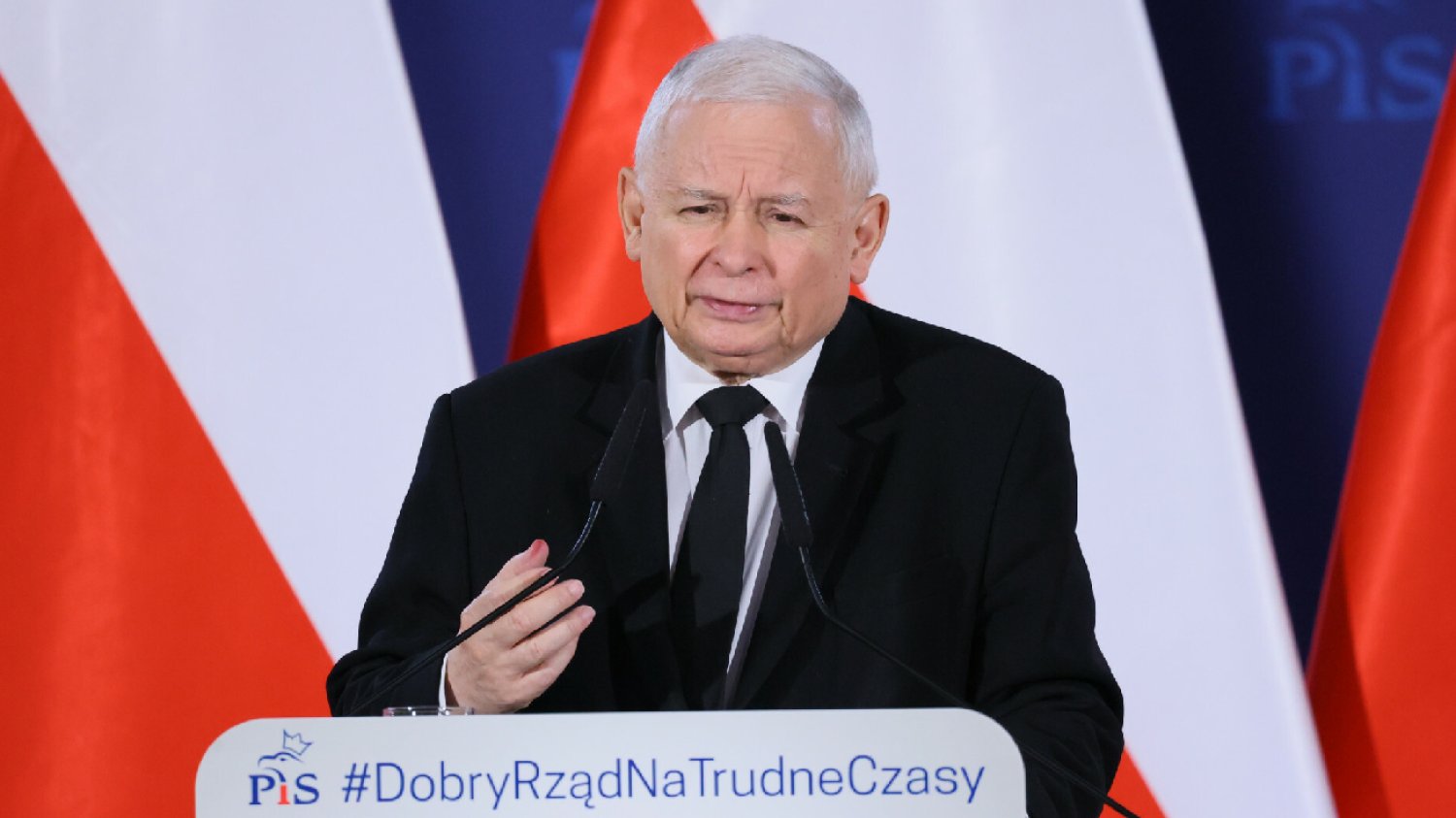 Grójec. Stanisław Karczewski odczytał krótki list do Jarosława Kaczyńskiego