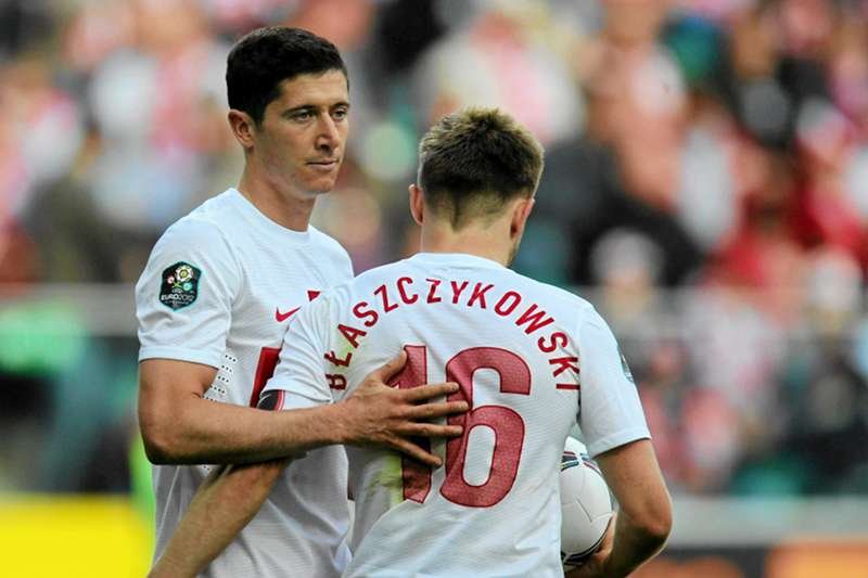 Robert Lewandowski i Jakub Błaszczykowski - dwaj czołowi polscy piłkarze. UEFA uważa, że także dwaj czołowi piłkarze Europy.