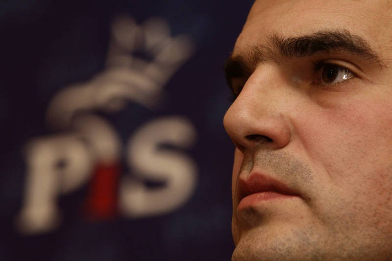 Poseł Jacek Tomczak, jeszcze w PiS.