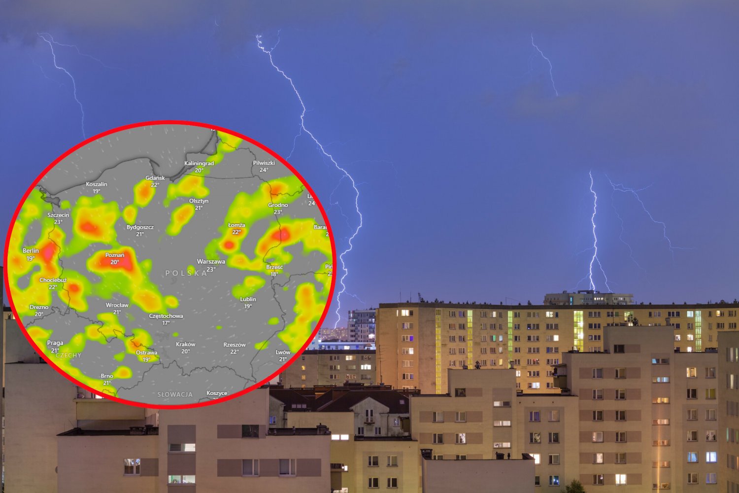 Uważajcie na burze i ulewy!