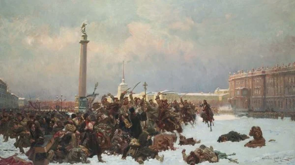 To nie jest przypadek, że zakochany w tradycji szlacheckiej Kossak namalował "Krwawą niedzielę", by upamiętnić wypadki z 1905 roku.