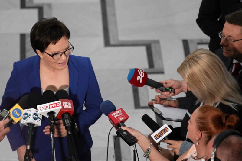 Ewa Kopacz zrekonstruowała swój rząd.
