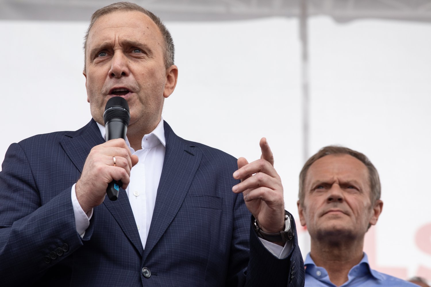 Grzegorz Schetyna odniósł się do spekulacji na temat powrotu Donalda Tuska do krajowej polityki.