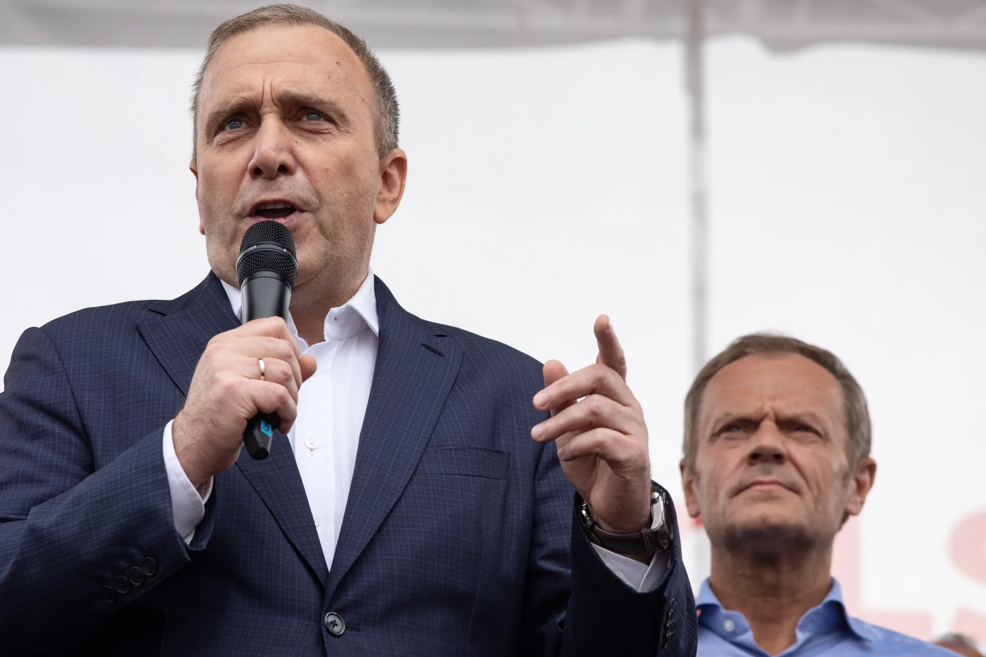 Grzegorz Schetyna odniósł się do spekulacji na temat powrotu Donalda Tuska do krajowej polityki.