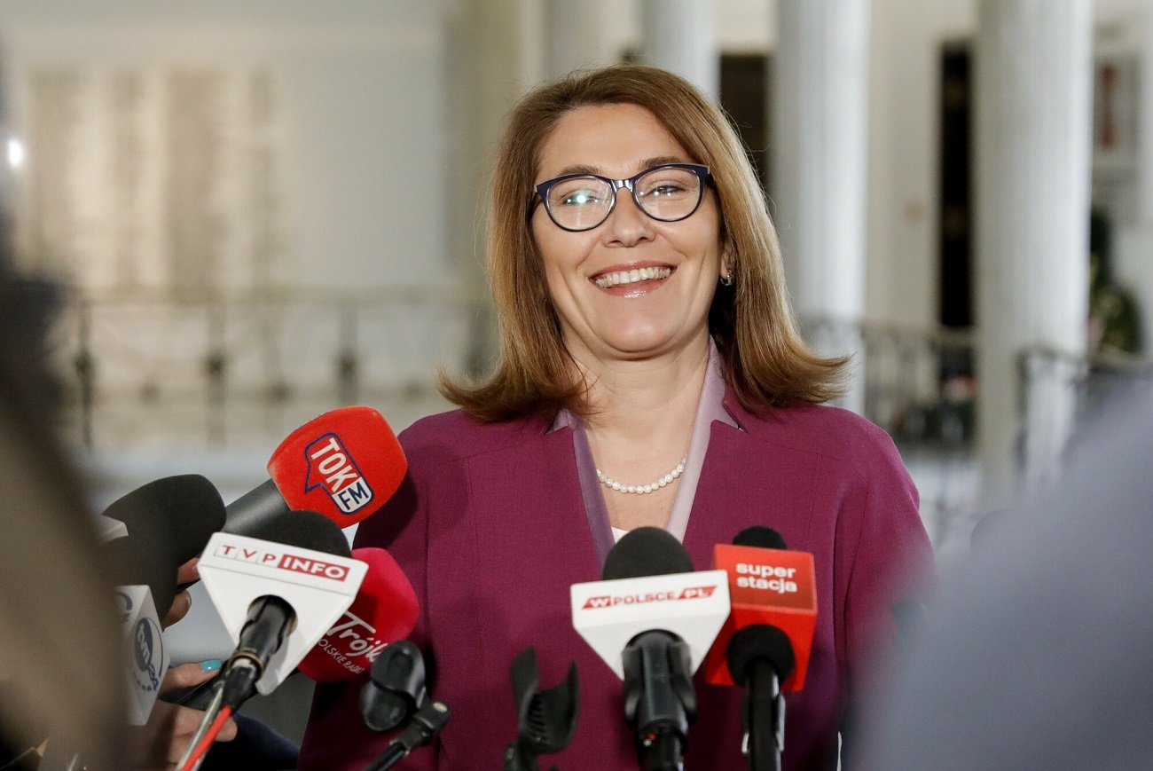 Beata Mazurek twierdzi, że patriota nie będzie miał dylematu, na kogo głosować.