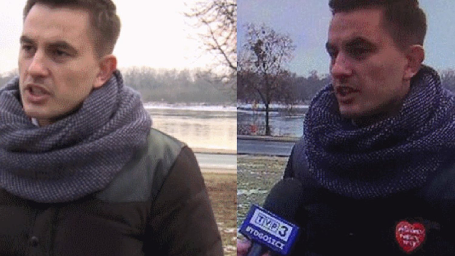 Tak wyglądała różnica między prawdą, a tym co pokazały "Wiadomości" TVP.
