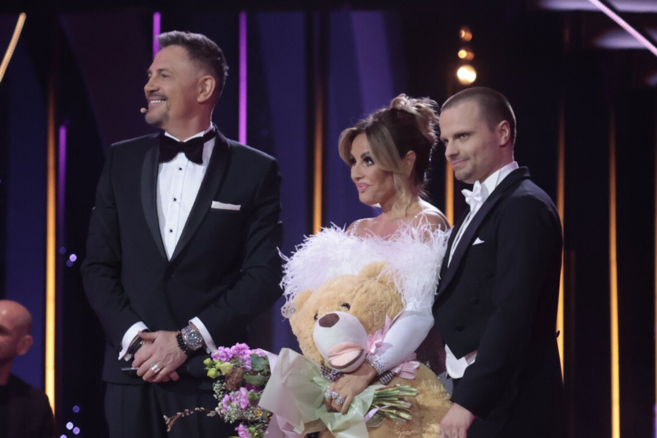 Marcin Hakiel i Dagmara Kaźmierska w pierwszym odcinku "Tańca z gwiazdami".