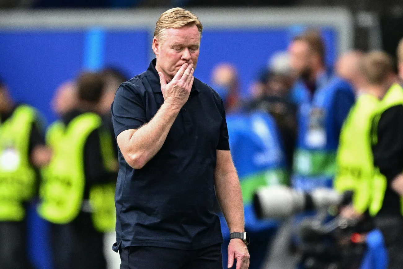 Obrzydliwe zachowanie trenera Holendrów w trakcie meczu. "Przebił Joachima Löwa" Ronald Koeman