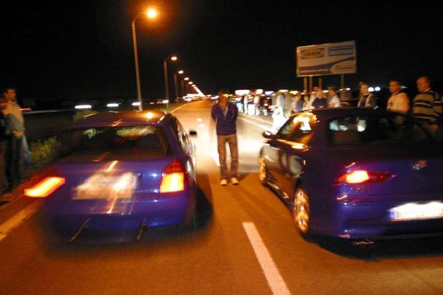 Z nielegalnymi wyścigami walczy policja