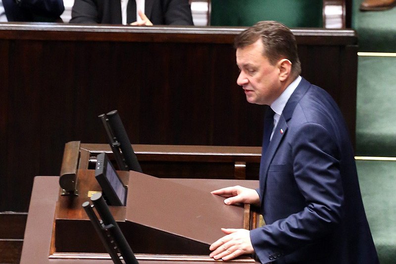 Szef MSWiA Mariusz Błaszczak musiał zmierzyć się z ostrą krytyką opozycji w sprawie śmierci Igora Stachowiaka.