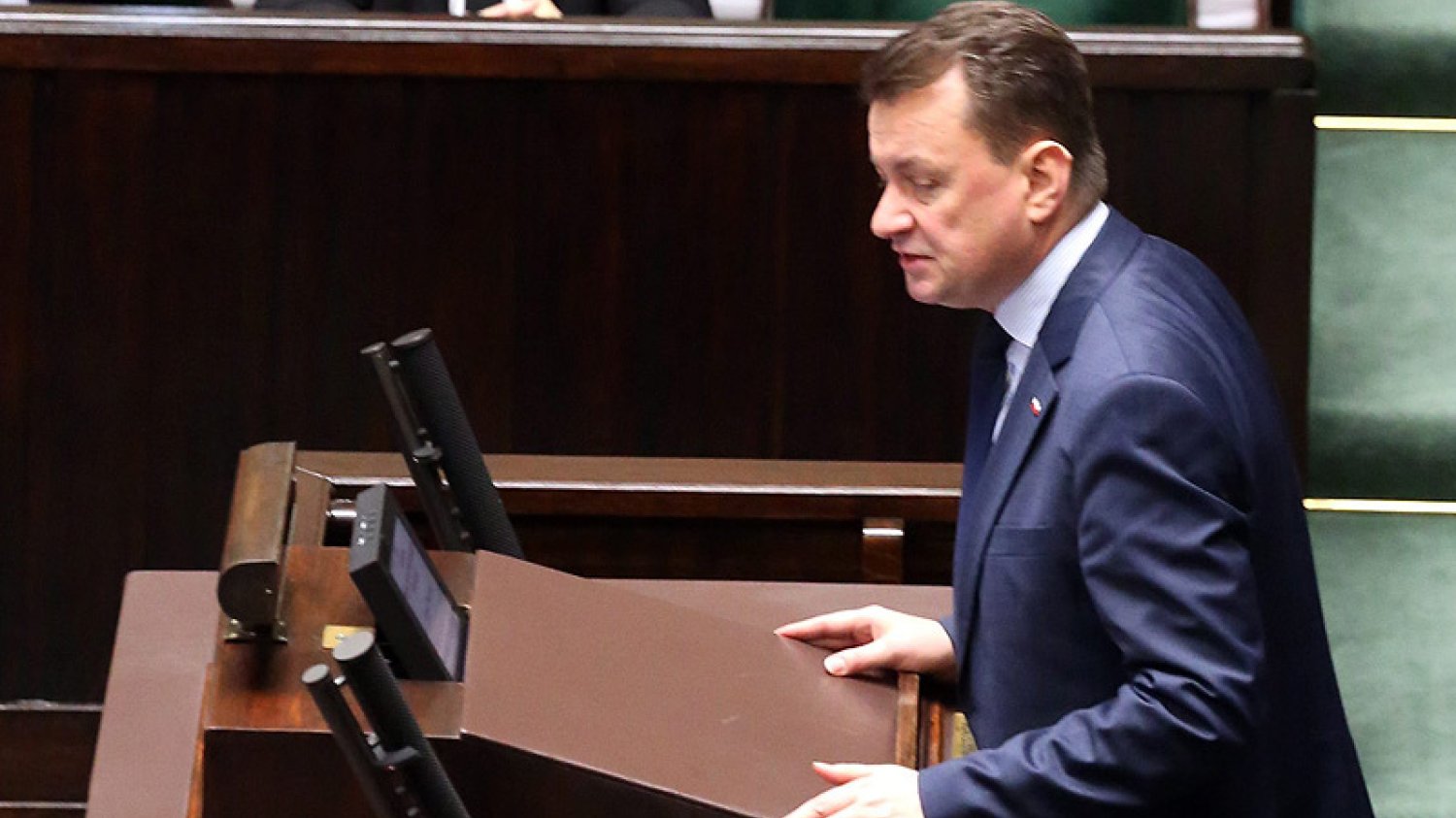 Szef MSWiA Mariusz Błaszczak musiał zmierzyć się z ostrą krytyką opozycji w sprawie śmierci Igora Stachowiaka.
