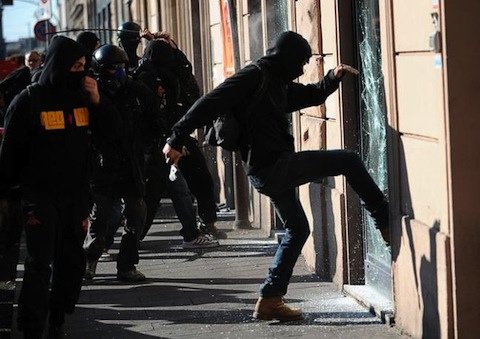 Protesty we Włoszech (tu: Rzym 2011)