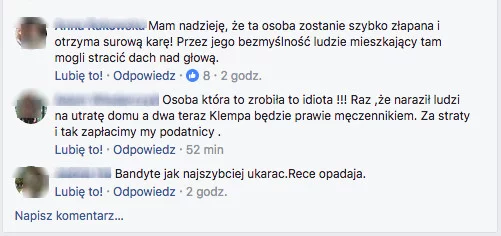 Komentarze mieszkańców Sycowa.