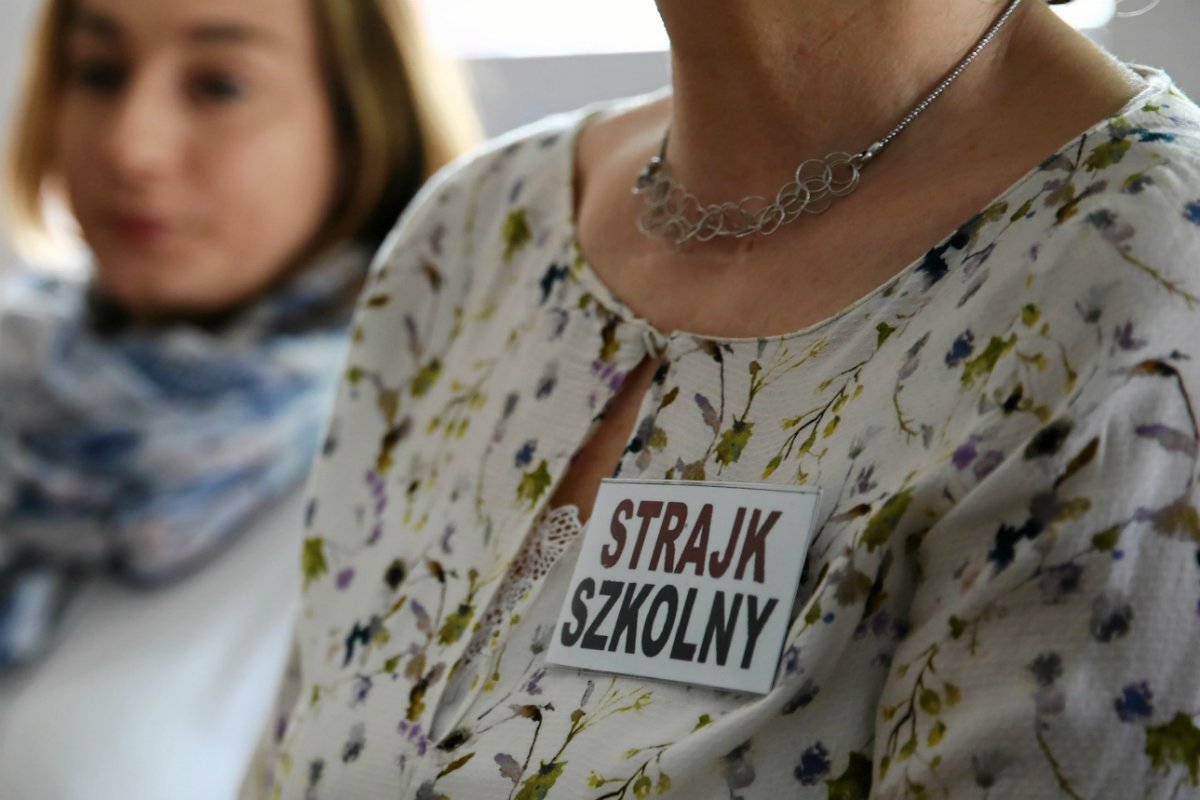 Znane osoby utworzyły fundusz strajkowy dla protestujących nauczycieli.