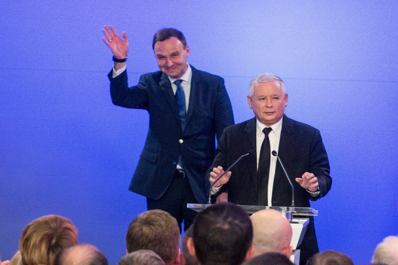 Jarosław Kaczyński ogłosił kandydaturę Andrzeja Dudy w wyborach prezydenckich 11.11.2014 roku. W grudniu decyzję poparł Komitet Polityczny PiS.