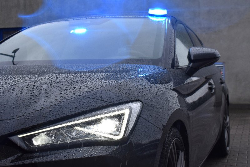 Nowy radiowóz w Kępnie. Internauci twierdzą, że rejestracja prowokuje