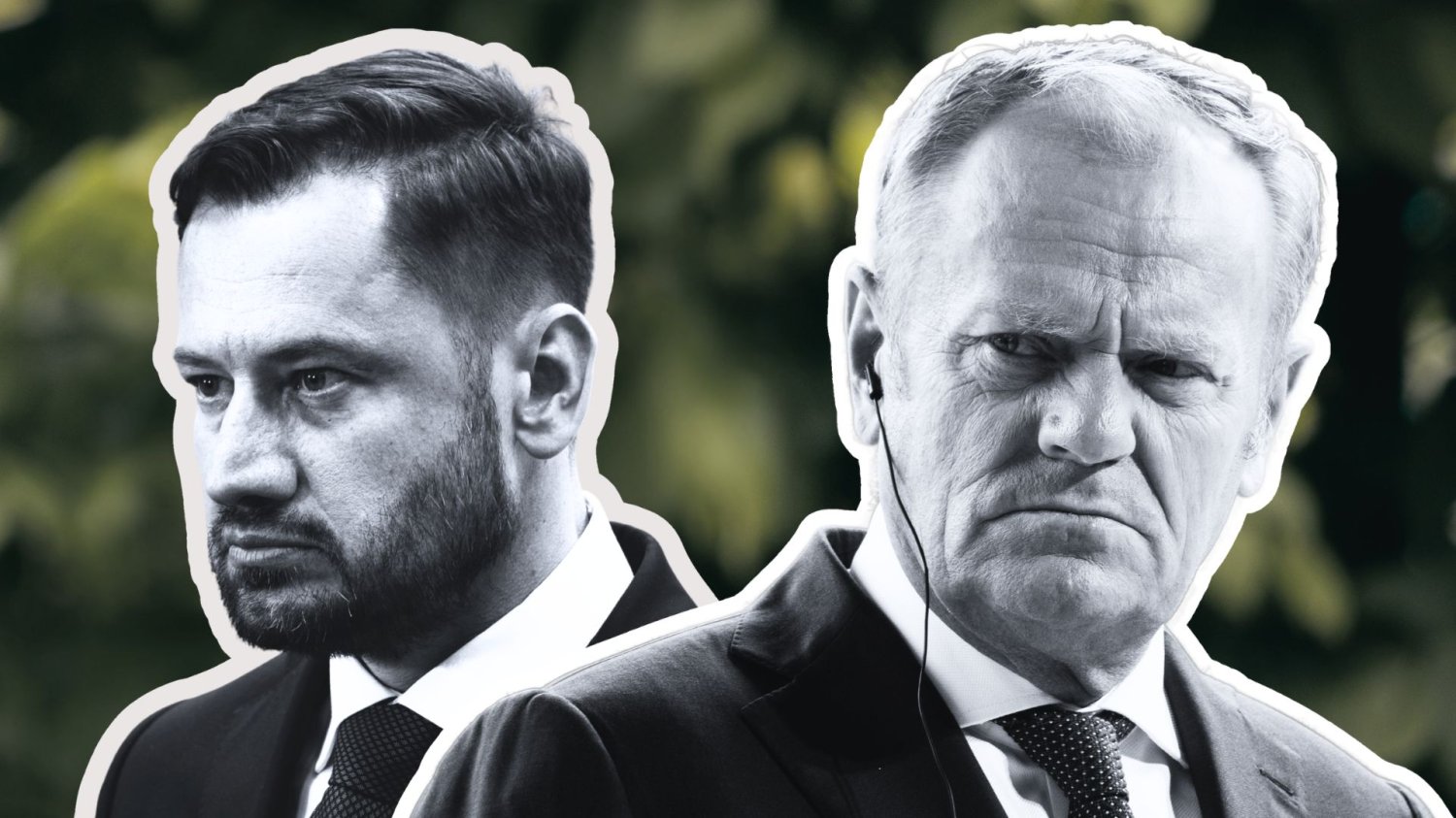 Aleksander Miszalski i Donald Tusk