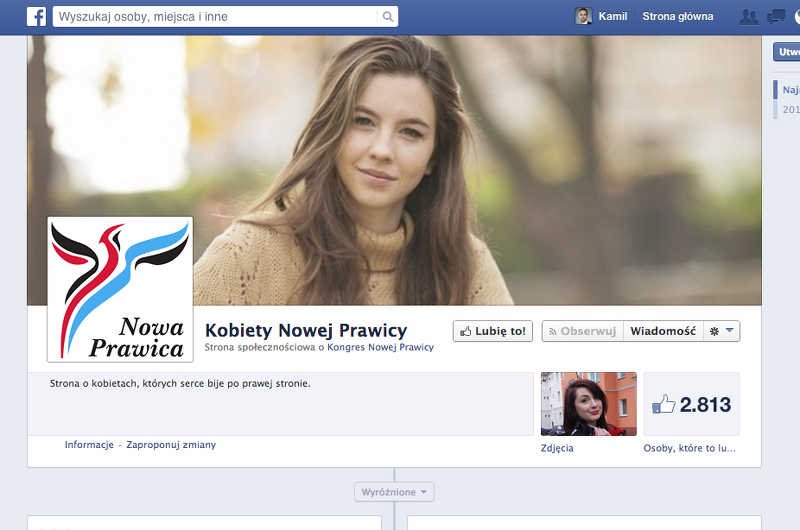 Kongres Nowej Prawicy Janusza Korwin-Mikkego promuje swoje kandydatki ze względu na urodę, a nie kompetencje.