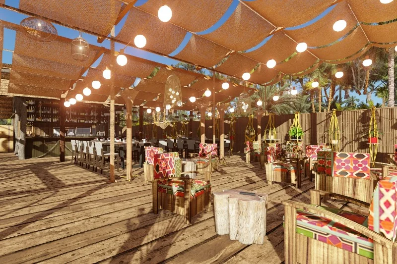 W kompleksie znajdować się będzie również bar i restauracja
