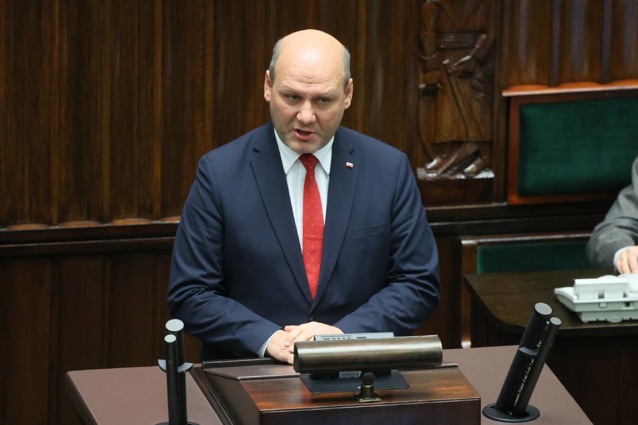 Szymon Szynkowski vel Sęk domagał się procedowania projektu uchwały PiS