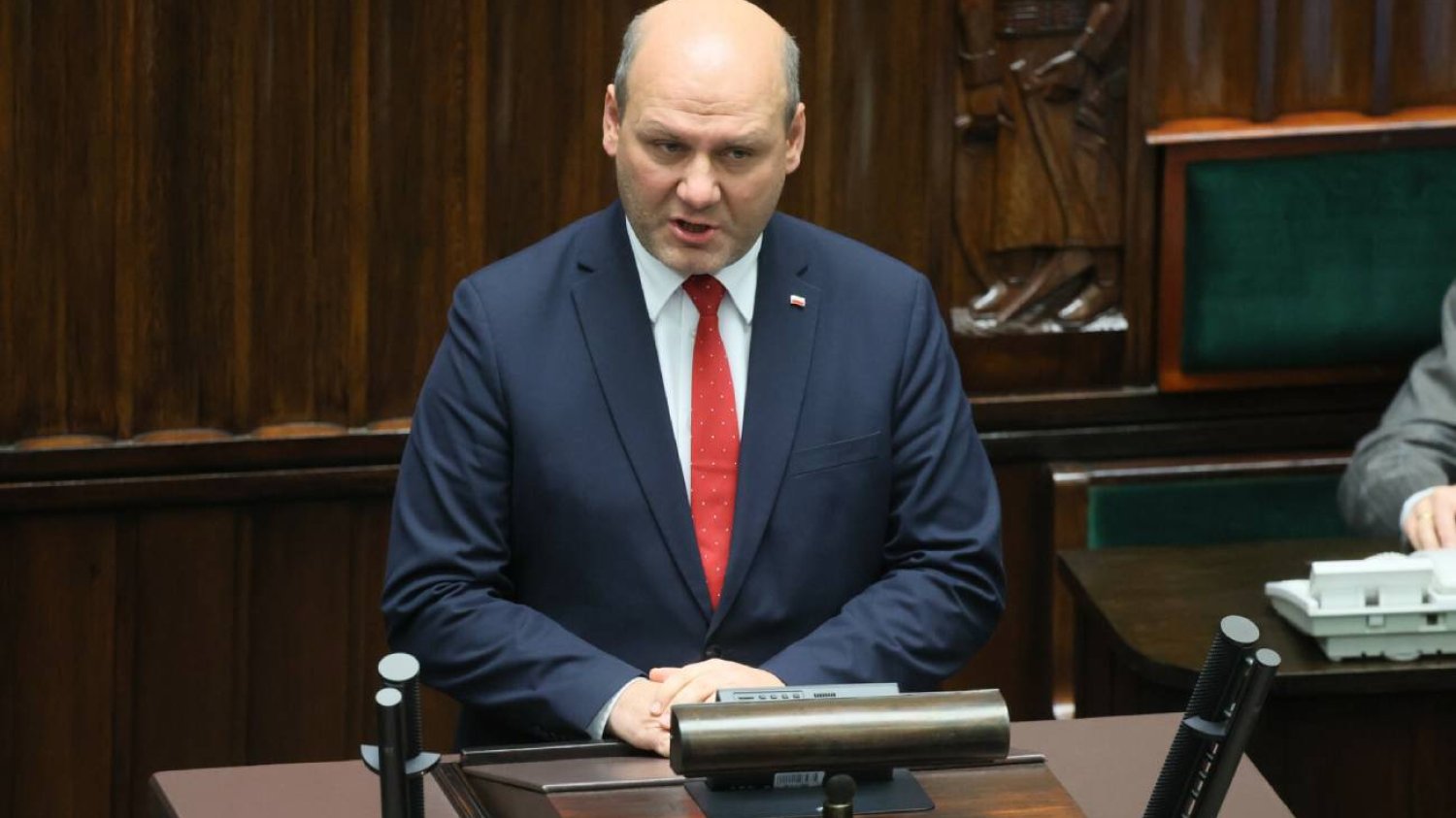 Szymon Szynkowski vel Sęk domagał się procedowania projektu uchwały PiS