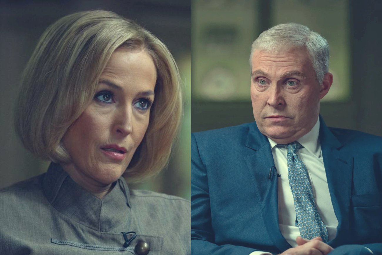 Najnowszy film Netfliksa skupi się na skandalu wokół księcia Andrzeja. W rolach głównych Gillian Anderson i Rufus Sewell. Najnowszy film Netfliksa skupi się na skandalu wokół księcia Andrzeja. W rolach głównych Gillian Anderson i Rufus Sewell.