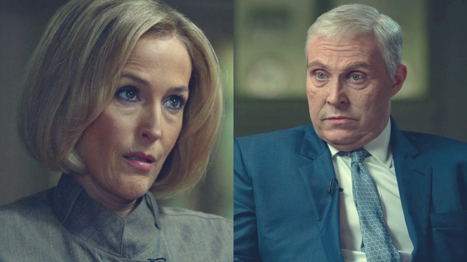 Najnowszy film Netfliksa skupi się na skandalu wokół księcia Andrzeja. W rolach głównych Gillian Anderson i Rufus Sewell. Najnowszy film Netfliksa skupi się na skandalu wokół księcia Andrzeja. W rolach głównych Gillian Anderson i Rufus Sewell.