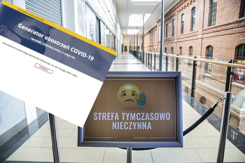 Powstał generator obostrzeń covid-19.