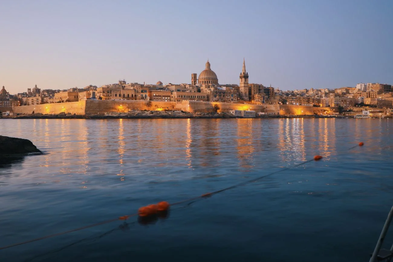 Widok na Vallettę Valletta