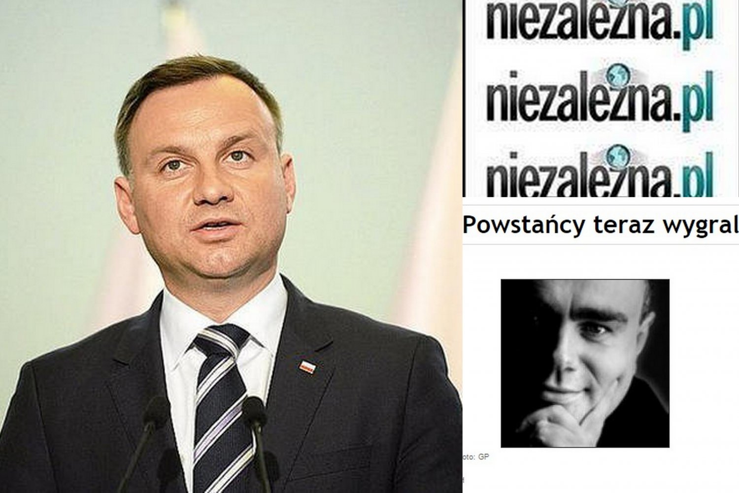Prawicowe media o prezydenturze Andrzeja Dudy - realizacja celu walczących powstańców.