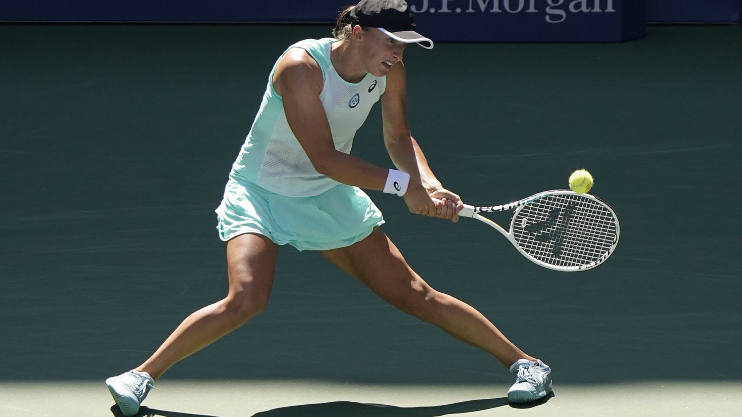 Iga Świątek pewnie zameldowała się w drugiej rundzie wielkoszlemowego US Open