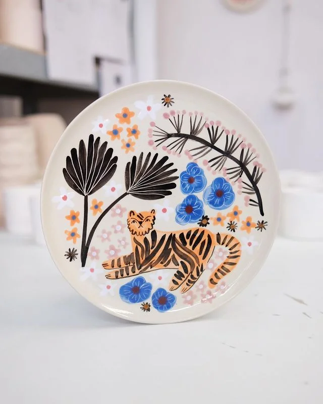 Lamparci talerz Trzask Ceramics