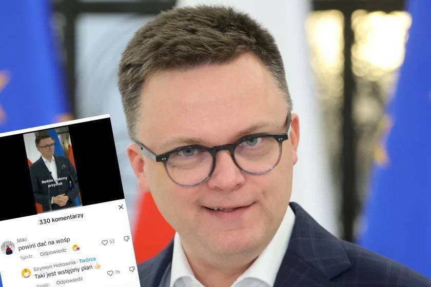 Szymon Hołownia przekaże Srebrny Przycisk YouTube'a na WOŚP?