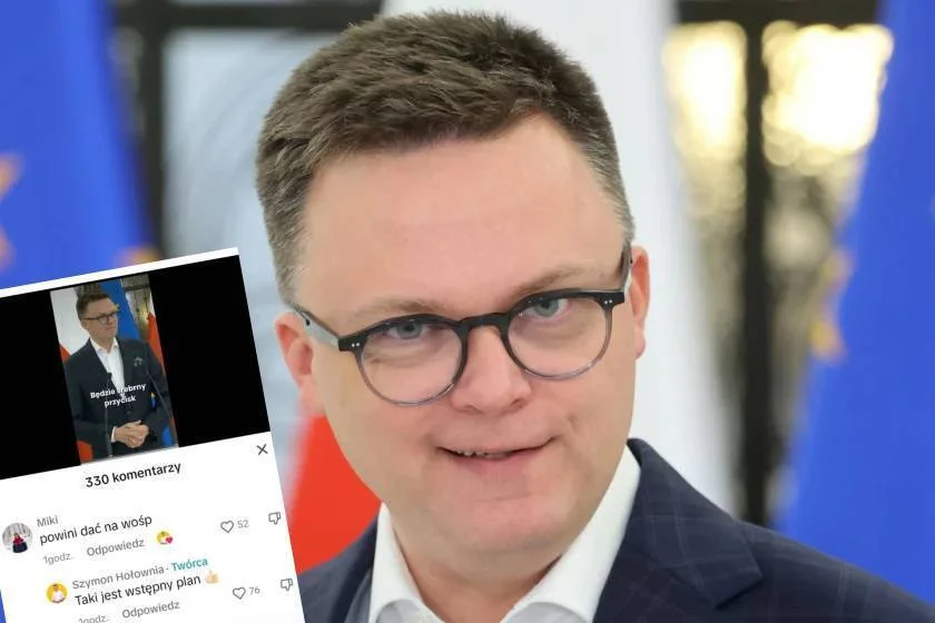 Szymon Hołownia przekaże Srebrny Przycisk YouTube'a na WOŚP?