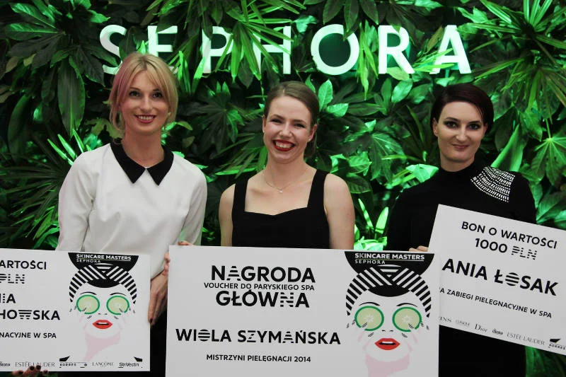 Wszystkie trzy laureatki Skincare Masters