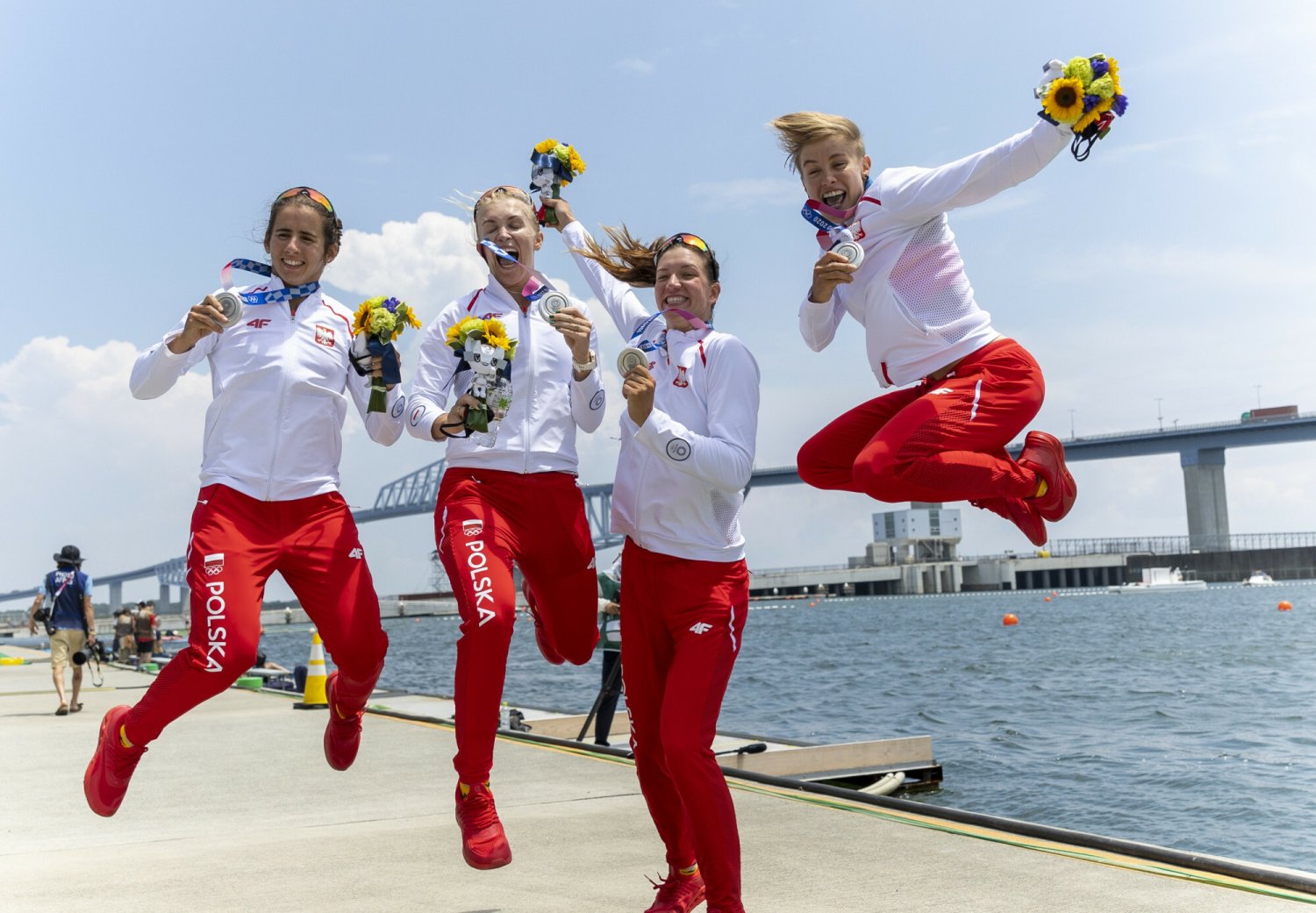 Agnieszka Kobus-Zawojska (AZS-AWF Warszawa), Maria Sajdak (AZS-AWF Kraków), Katarzyna Zillmann (AZS UMK Energa Toruń) oraz Marta Wieliczko (KW Wisła Grudziądz) dały nam wiele radości w Tokio